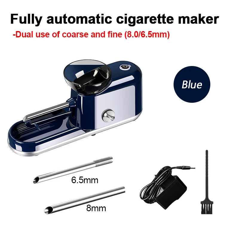 6.5/8mm Electric Thickness Dual-purpose Automatic Cigarette Rolling Machine Smoking Accessories